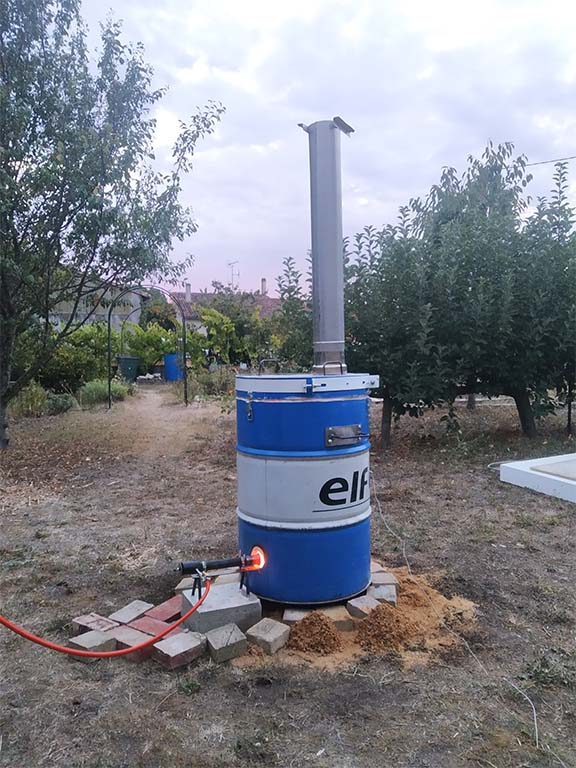 Création d'un four à céramique